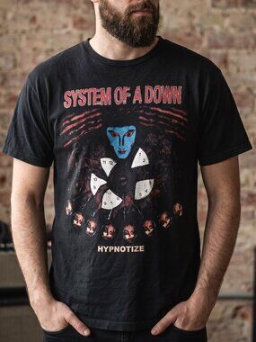 Official System Of A Down Hypnotize Band T-Shirt - Men's L
